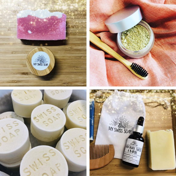 isabelle kunz, my swiss soap, savonnerie aux Ateliers de la Côte à Etoy. Parking gratuit, 5 minutes à pied de la gare ou 8 minutes en voitures des sorties d'autoroute.